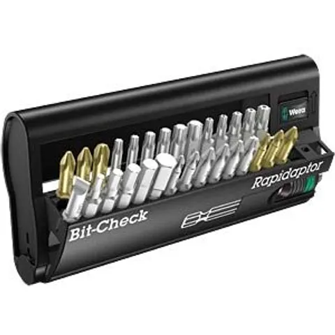 Wera 30 Piece Universal Bit-Check Screwdriver Bit and Holder Set – image 2