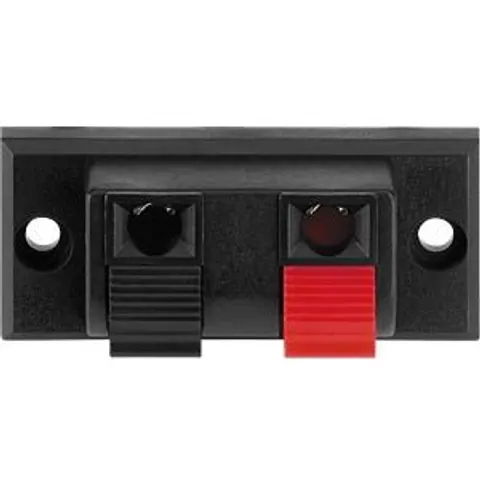 MON PT-916 - MONACOR LS clamp terminal, two-pin – image 2