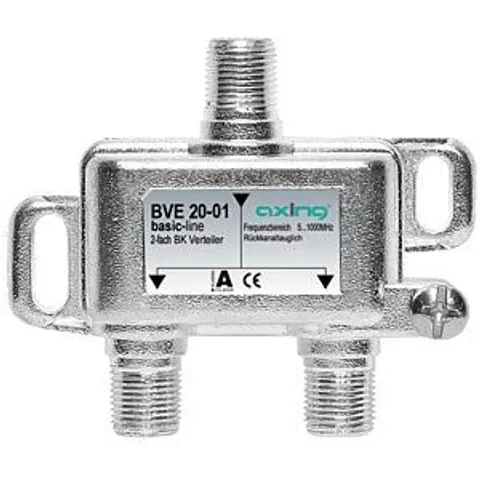 BVE 20-01 - Axing 2-way basic-line distributor – image 2