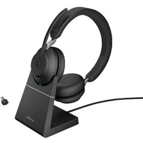 Jabra Evolve2 65 USB-C Black MS Chrg stand Stereo – image 2