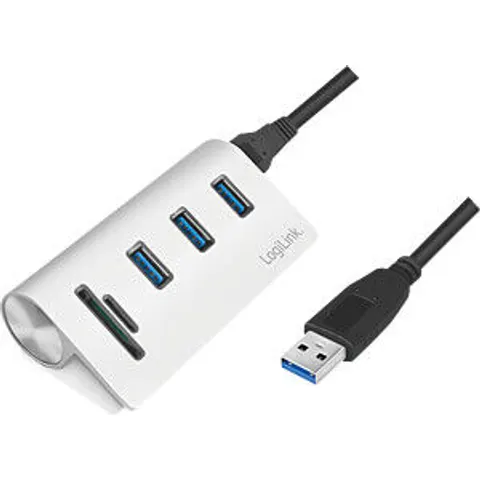 LOGILINK CR0045 - Docking Station, USB 3.0, microSD/SD – image 2
