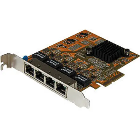 StarTech.com 4-Port PCIe Gigabit Network Adapter Card - TAA – image 2
