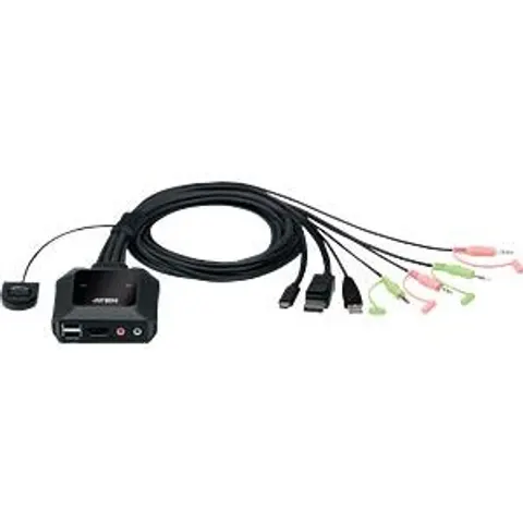 ATEN CS52DP KVM switch Black – image 2