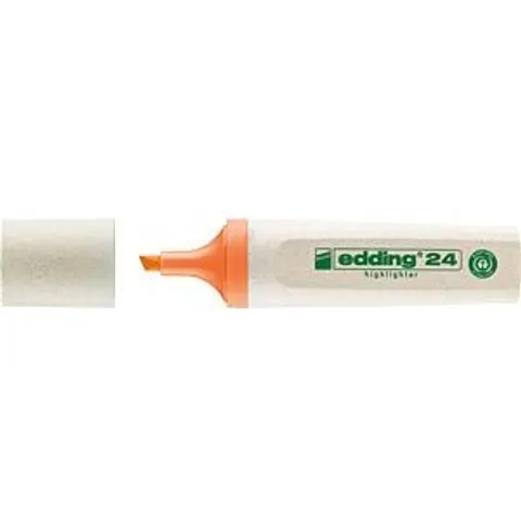 EDDING 24OR - eco-friendly text marker, orange – image 2