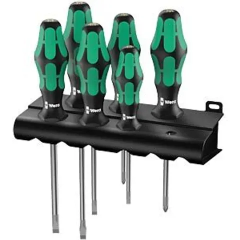 Wera 6 Piece Kraftform Plus 334/6 Screwdriver Set – image 2