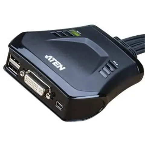 ATEN CS22D KVM switch Black – image 2
