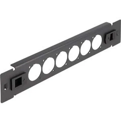 "DELOCK 66899 - 10"" D-type patch panel 6 port tool free black" – image 2