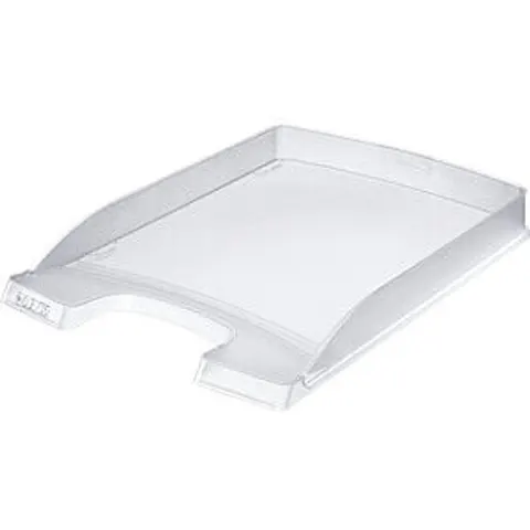 LEITZ 52370003 - Leitz Plus Letter Tray, Slim, clear – image 2