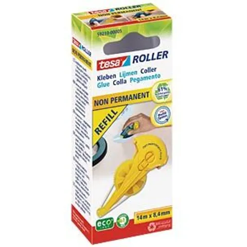 TESA 59210 - TESA Roller – removable adhesive, refill cassette – image 2