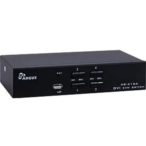 INTER-TECH IT88887201 - 4-Port KVM Switch, DVI – image 2