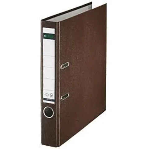 LEITZ 10155075 - Leitz 180° Lever Arch File Plastic, brown – image 2