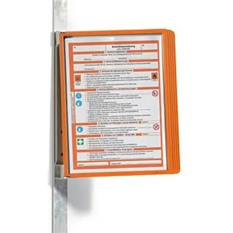DURABLE 591409 - VARIO® MAGNETIC WALL 5 display panel system, set – image 2