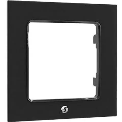 SHELLY WF1 B - Shelly wall switch frame, black, 1-fold – image 2