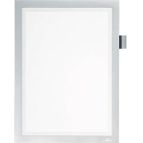 DURABLE 499323 - Infoframe, A4, self-adhesive, open, silver – image 2