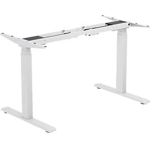 LogiLink Sit-stand desk frame. dual motor. easy-use controller. white – image 2