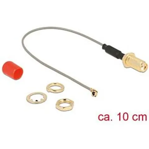 DELOCK 89832 - Antenna Cable SMA jack bulkhead – image 2