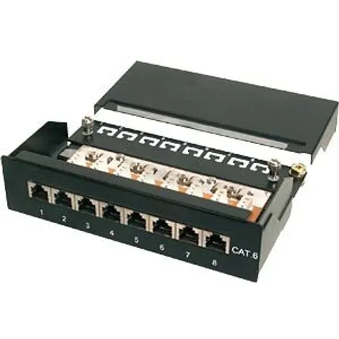 Digitus Desktop CAT 6 class E patch panel shielded – image 2