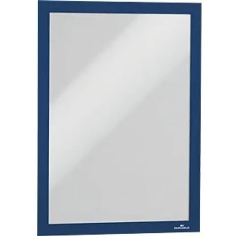 DURABLE 487207 - Infoframe, A4, self-adhesive, folding, blue, 2 pieces – image 2