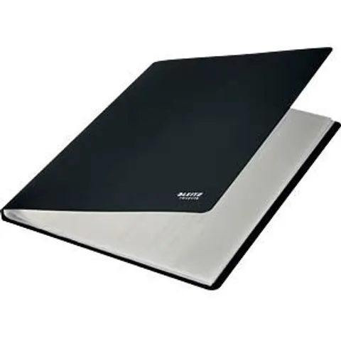 LEITZ 46760095 - Clear-pocket binder, 20 pockets, A4, black – image 2