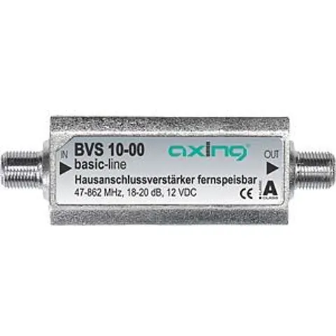 BVS 10-00 - Axing broadband miniature inline amplifier 18 - 20 dB – image 2