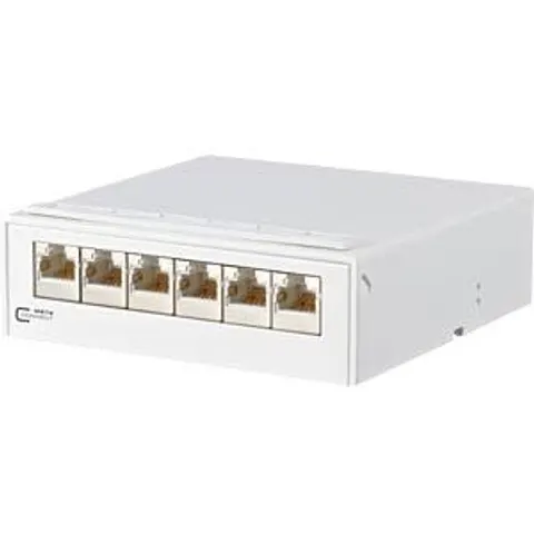 METZ CONNECT BTR 130862-21-E - E-DAT, AP distributor, Cat.6, pure white – image 2