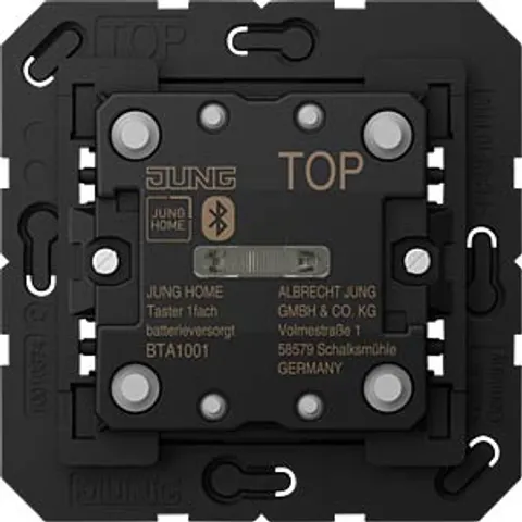JUNG JG BTA1001 - Bluetooth pushbutton panel, single, battery-operated – image 2