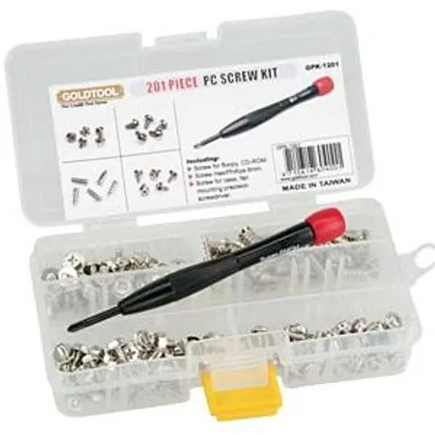 INLINE INL 77785 - PC screw set with screwdriver, 201 pieces – image 2
