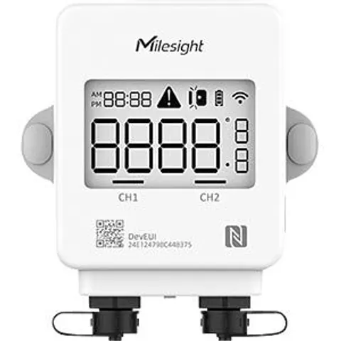 MILESIGHT MIL TS302 - LoRaWAN temperature sensor, 2x sensor connections – image 2