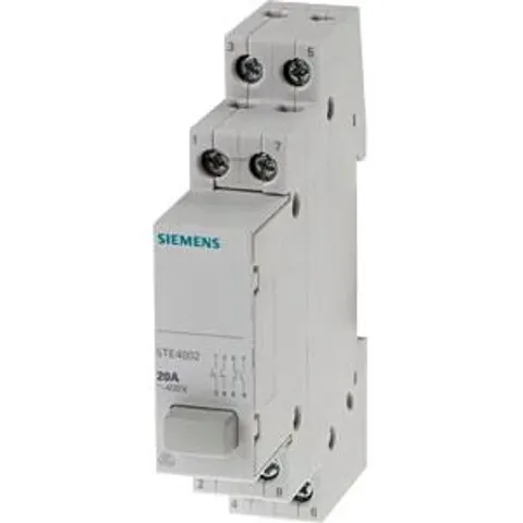 SIEMENS SIE 5TE4802 - Contactor, 3 NO+1 NC, 1 button, grey, without latching function – image 2