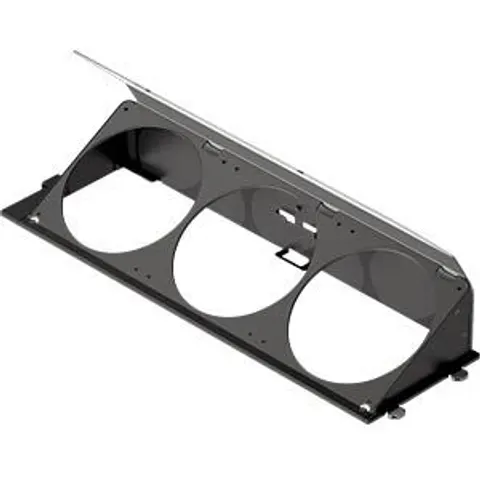 HAVN VGPU Edition Bottom Angled Fan Bracket - Black – image 2