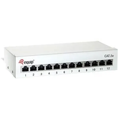 EQUIP 227362 - Patch Panel 12 Port Cat.6, desktop – image 2