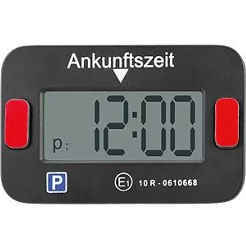 LogiLink Electronic parking disc. KBA certified. black – image 2
