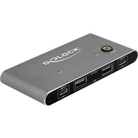 DELOCK 11487 - 2-port KVM switch, DisplayPort – image 2