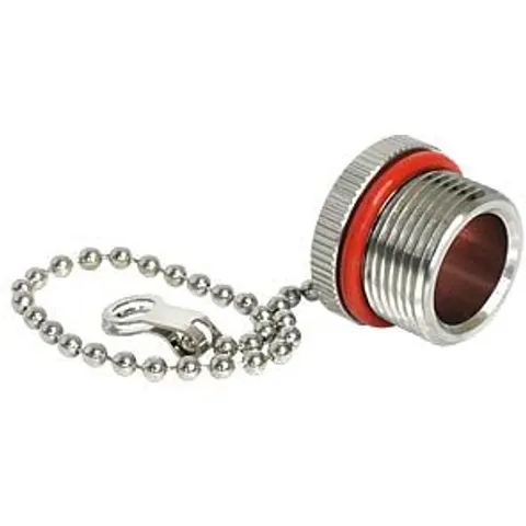 DELOCK 88716 - HF cap for N plug with chain – image 2