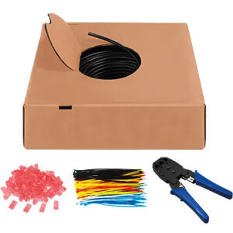 GOOBAY 55440 - CAT 6 outdoor solid U/UTP CU 100m Set – image 2