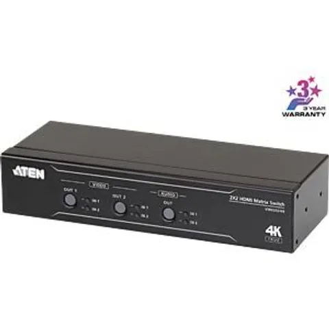 ATEN VM0202HB matrix switcher AV matrix switcher – image 2