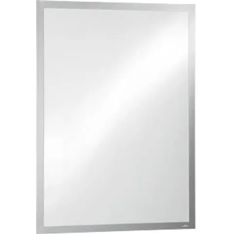DURABLE 505523 - Signage frame, A1, self-adhesive, hinged, silver – image 2