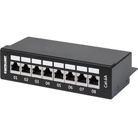 INTELLINET INT 720908 - Patch panel, 8-port, Cat.6a – image 2
