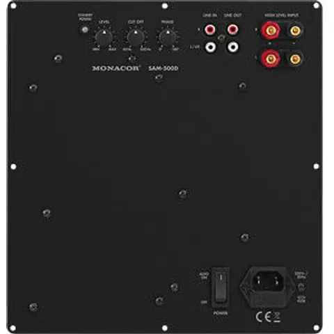 MONACOR MON SAM-500D - Class D active subwoofer module, 500 W 4 Ohm – image 2