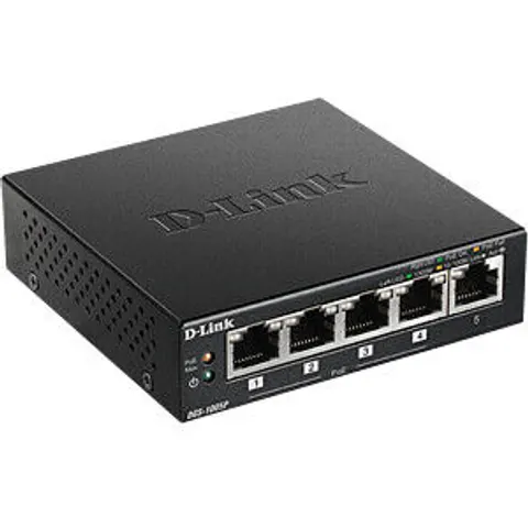 D-Link DGS-1005P/E network switch Unmanaged Gigabit Ethernet (10/100/1 – image 2