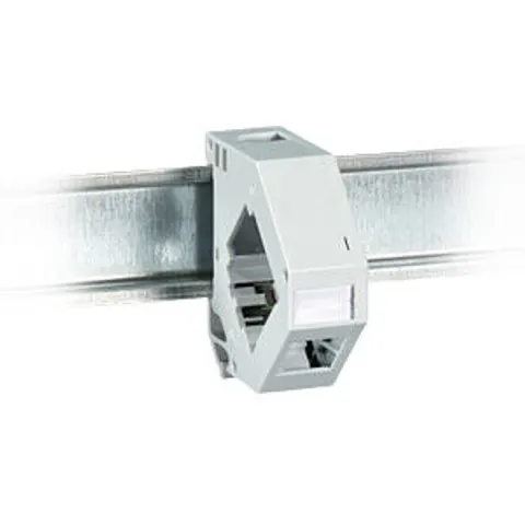 EFB-ELEKTRONIK HUT RJ45 MODUL - 1-way module holder, top-hat rail mounting stackable – image 2