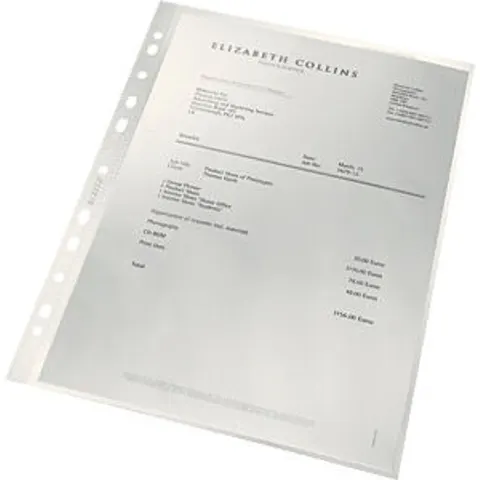 LEITZ 47913003 - Document Sleeves, A4, Universal, 25 Count – image 2