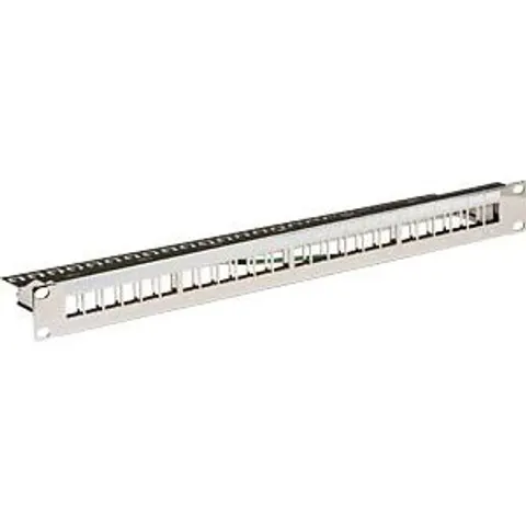 EFB-ELEKTRONIK EFB 37576.1V2 - Keystone patch panel, 24 port, 1U – image 2