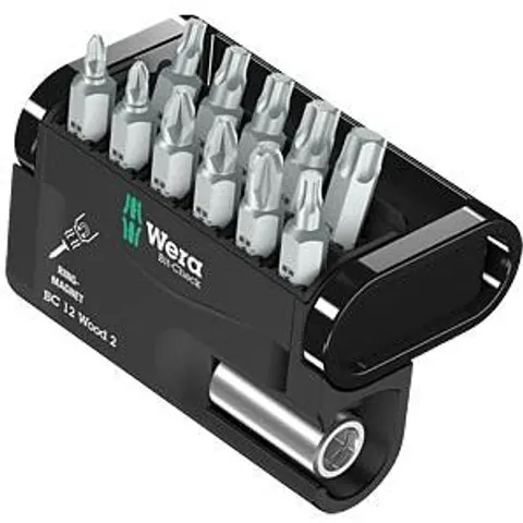 Wera 12 Piece Bit-Check Wood Screwdriver Bit Set – image 2