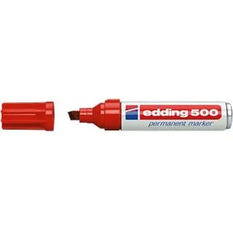 EDDING 500RT - Permanent marker/red/2.00 - 7.00 mm – image 2