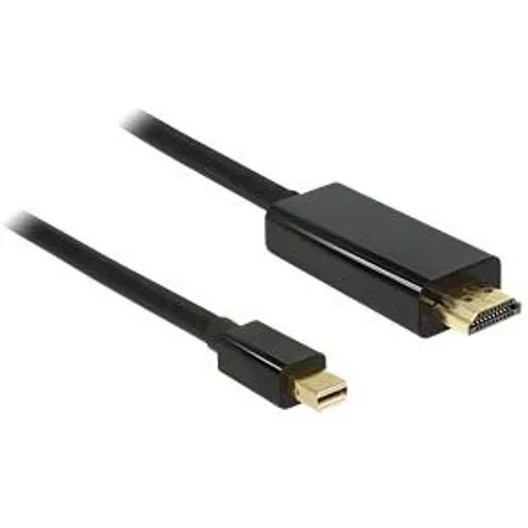 DELOCK 83699 - Mini DisplayPort plug > HDMI-A plug, 2 m, black – image 2