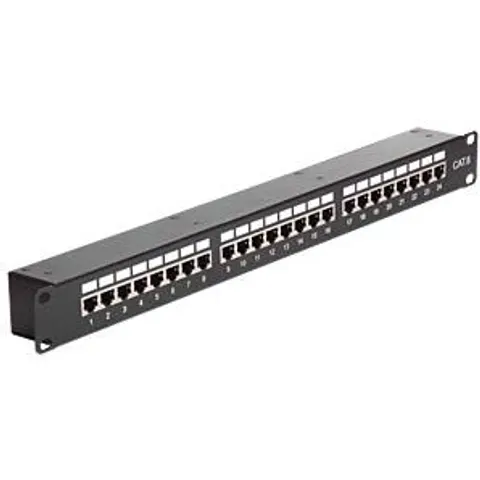 "DELOCK 43295 - 48 cm (19"") coupler patch panel, cat. 6, 24 port" – image 2