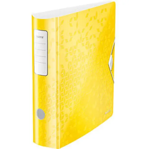 LEITZ 11060016 - Quality folder 180° Active WOW yellow, 80 mm – image 2