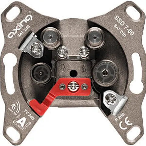 SSD 7-00 - Axing SAT/CATV twin antenna socket – image 2
