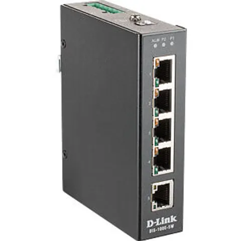 D-LINK DIS100E5W - 5-port Fast Ethernet switch – image 2